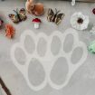 Acrylic Easter Bunny Footprint Template - Dual Footprint - 4