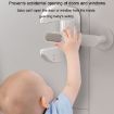 Anti Burglary Door Stopper - Child Safety Lock Blocker (White) - 7