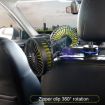SUITU F4208 Car Cooling Fan USB Dual-Head Electrical Fan - 8