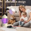 Electric Shock Mosquito Killer Lamp 2000 mAh Green - 7