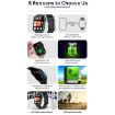 QS08 PRO Smart Sport Watch - Black+Green - 4