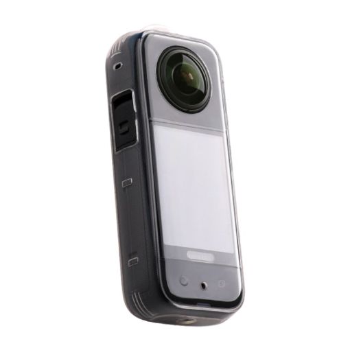 Insta360 X3 Full Body Clear TPU Protective Case - Transparent - 1