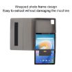 Black Leather Tablet Case for T-Mobile REVVL Tab 5G 2023 - 4