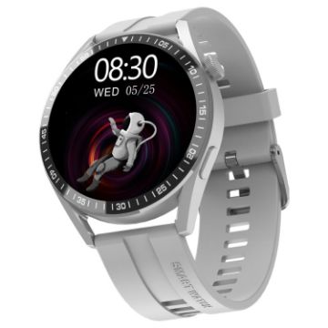 GT3 1.32" Smart Watch - Bluetooth Call/Heart Rate/Blood Pressure/Oxygen - Silver - 1