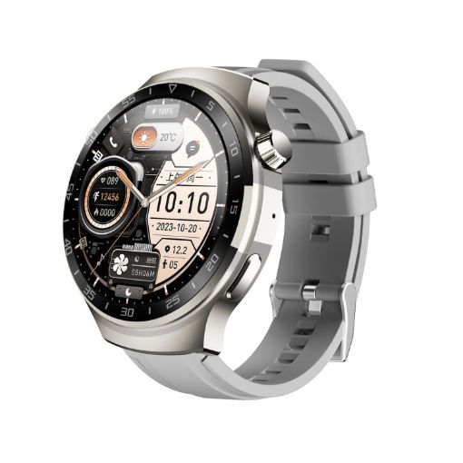 X16pro 1.53" Smart Watch - Bluetooth Call/Heart Rate/Blood Pressure/Oxygen - Silver - 1