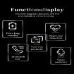 X16pro Smart Watch - Bluetooth Call/Heart Rate/Blood Pressure/Oxygen - Black - 5