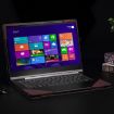 Samsung Galaxy Book 2 Pro 360 13.3" Leather Laptop Case - Wine Red - 8