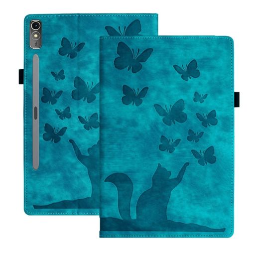 Lenovo Tab P12/Xiaoxin Pad Pro 12.7 Leather Tablet Case - Sky Blue - 1