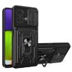 Motorola Edge 40 Neo 5G Sliding Camshield TPU+PC Phone Case with Card Slot - 1