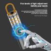 X10 White Laser Outdoor LED Flashlight Portable Rechargeable Work Lamp - 5