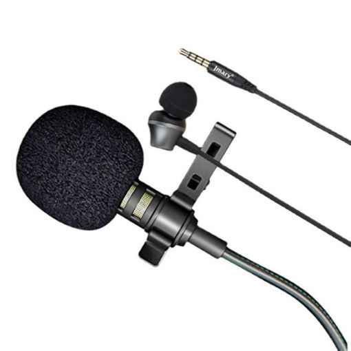 JMARY MC-R5 Lavalier 3.5mm Port Wired Microphone - 3m Length - 1