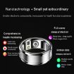 R3 SIZE 18 Smart Ring - Heart Rate/Blood Oxygen/Sleep Monitor (Gold) - 6