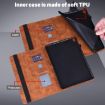 Peacock Embossed Leather Tablet Case for Lenovo Tab M11/Xiaoxin Pad 11 - Brown - 6