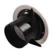 75mm Round Adjustable Air Outlet Vent - White - 3