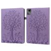 Lenovo Tab M11/Xiaoxin Pad 11 2024 Purple Leather Tablet Case - 1
