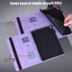 Peacock Embossed Leather Case for Kindle Paperwhite 5 - Purple - 5