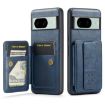 Blue Leather Card Holder Phone Case for Google Pixel 8 - 1