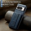 Blue Leather Card Holder Phone Case for Google Pixel 8 - 2