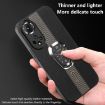 For Honor 50 Magnetic Litchi Leather Back Phone Case with Holder - Green - 4