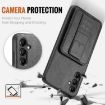 Samsung Galaxy A55 5G Leather Card Holder Phone Case (Black) - 6