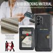 Samsung Galaxy A23 5G Leather Card Holder Phone Case (Black) - 3