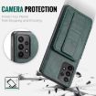Samsung Galaxy A23 5G Leather Card Holder Phone Case (Green) - 6