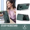Samsung Galaxy A23 5G Leather Card Holder Phone Case (Green) - 7