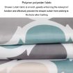 Picture of 200x180cm Simple Thickened Waterproof Shower Curtain Polyester Bathroom Curtain Fabrics