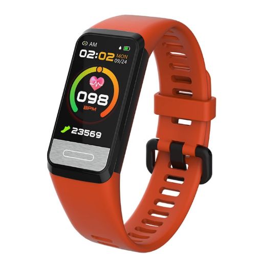 SPOVAN H03 Smart Bracelet - Blood Oxygen Monitoring (Red) - 1