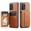 Samsung Galaxy A33 5G Leather Card Holder Phone Case (Brown) - 1