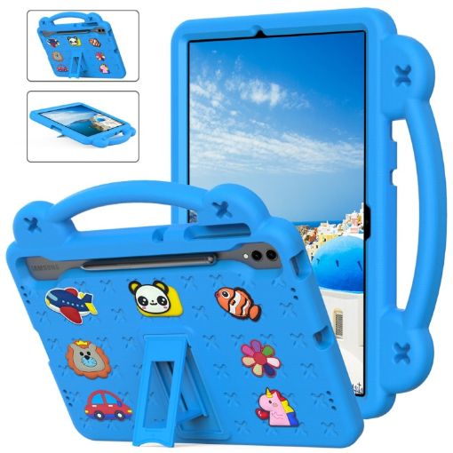 Samsung Galaxy Tab S9 FE+ 12.4 X610N Kids Tablet Case Sky Blue - 1