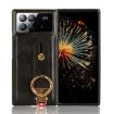 Xiaomi Mix Fold 3 Leather Back Phone Case - Black - 4
