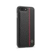 LC.IMEEKE Carbon Fiber Phone Case for iPhone 7/8/SE - Black - 2