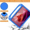 Lenovo Tab P12 12.7 Handle Portable EVA Shockproof Tablet Case - Blue - 5