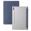 Samsung Galaxy Tab S9 FE Clear Acrylic Deformation Leather Tablet Case - 1