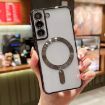 Samsung Galaxy S20 FE 5G MagSafe Electroplating TPU Phone Case - Black - 1
