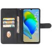 ZTE Blade A72s Leather Phone Case - Black - 3