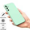 Samsung Galaxy A35 5G Green Silicone Shockproof Phone Case - 3