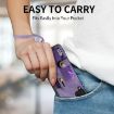 Samsung Galaxy A42 5G Retro Cross Wristband Wallet Leather Back Phone Case Purple - 6