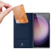 Samsung Galaxy S24 Ultra 5G DUX DUCIS Skin Pro Series Flip Leather Phone Case Blue - 3