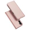 Samsung Galaxy A15 DUX DUCIS Skin Pro Series Flip Leather Phone Case - Pink - 1