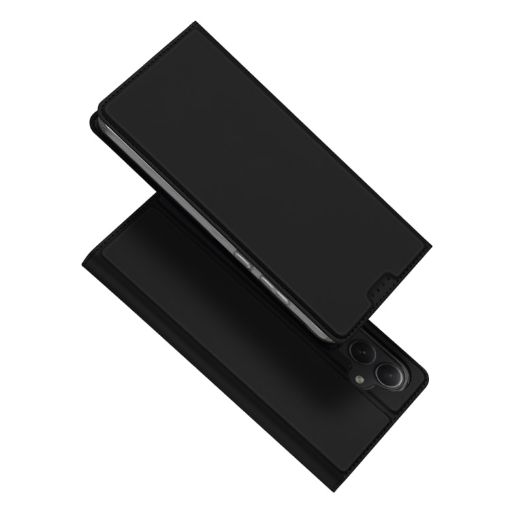 Samsung Galaxy A35 5G DUX DUCIS Skin Pro Series Flip Leather Phone Case - Black - 1