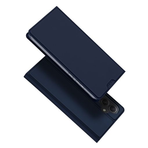 Samsung Galaxy A35 5G DUX DUCIS Skin Pro Series Flip Leather Phone Case Blue - 1