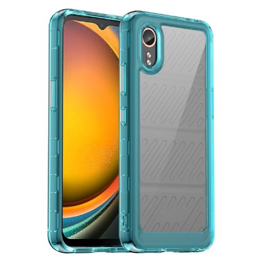 Samsung Galaxy XCover 7 Colorful Series Acrylic Hybrid TPU Phone Case - 1