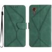 Samsung Galaxy Xcover 7 5G Green Leather Phone Case - 1