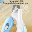 Pet Nail Clipper Dogs And Cats LED Fingernail Trimmers (Light Blue) - 5