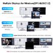 WAVLINK Type-C Docking Station - 2DP + 4K HD + VGA + USB Hub - 5