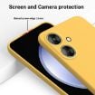 Yellow Silicone Phone Case for Xiaomi Poco M6 5G/Redmi 13C 5G - 5