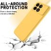 Yellow Silicone Phone Case for Xiaomi Poco X6 Pro 5G/Redmi K70E - 7