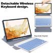 Samsung Galaxy Tab S9+ 360 Rotation Smart Leather Case with Keyboard - 6